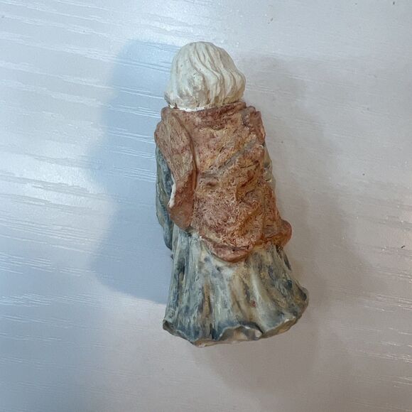 Vintage United Design Stone Critter Littles Noah Bible Figurine SCL-269 2” Used - Picture 3 of 6